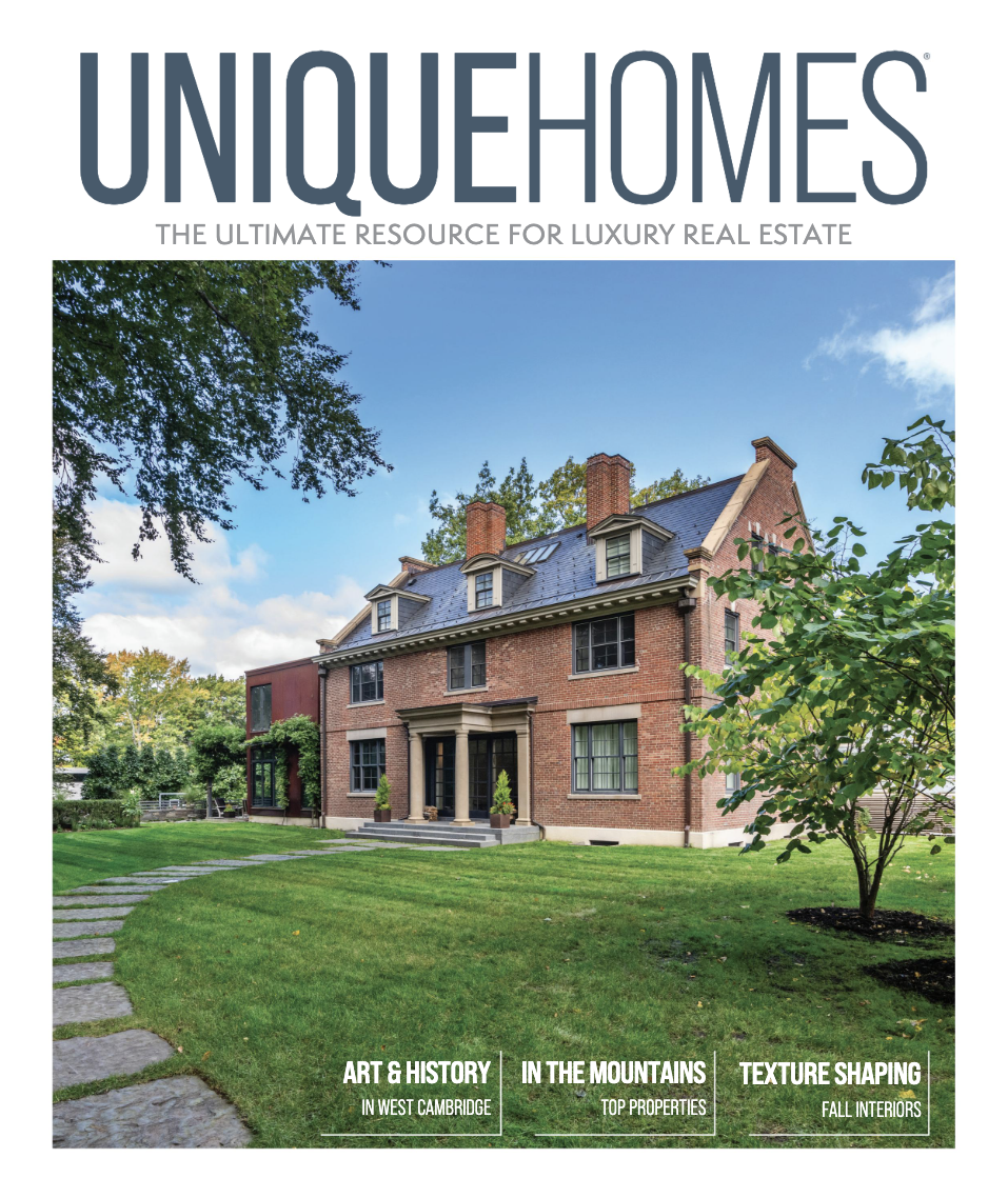 Unique Homes Fall Magazine Cover 2025